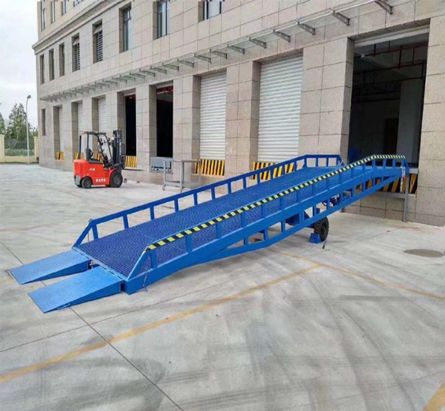 平和移动式登车桥装卸